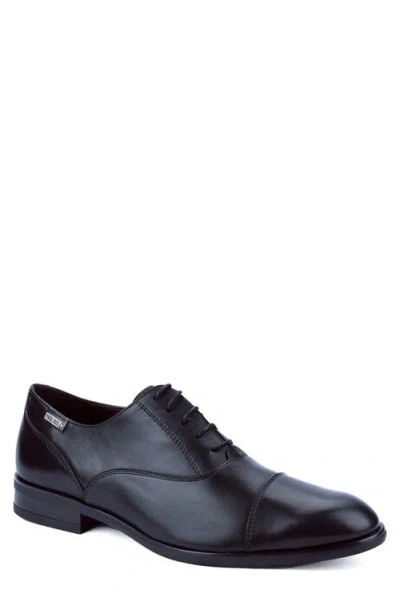 Pikolinos Bristol Cap Toe Oxford In Black