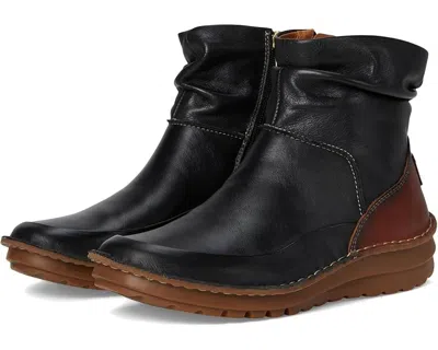 Pikolinos Cazorla W5u-8960c1 Women's 9.5-10 Black Leather Ankle Boots Rhs3836