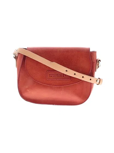 Pre-owned Pikolinos Crossbody Bag In Red