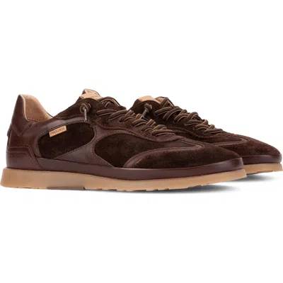 Pikolinos Denia Leather Sneaker In Brown