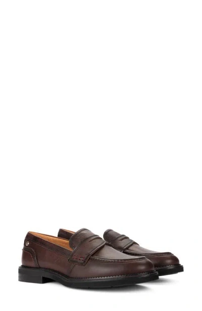 Pikolinos Deva Penny Loafer In Burgundy