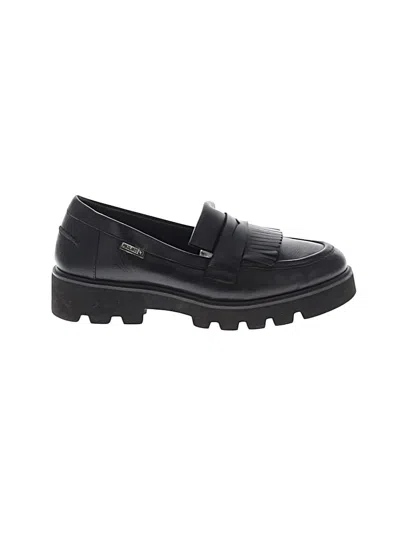 Pre-owned Pikolinos Flats In Black