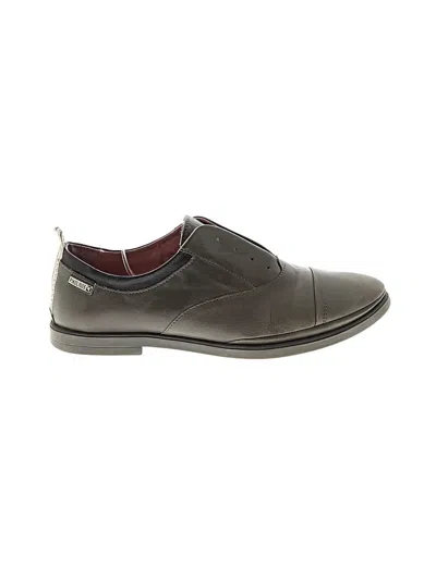 Pre-owned Pikolinos Flats In Gray