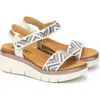 Pikolinos Gomera Platform Wedge Sandal In Nata