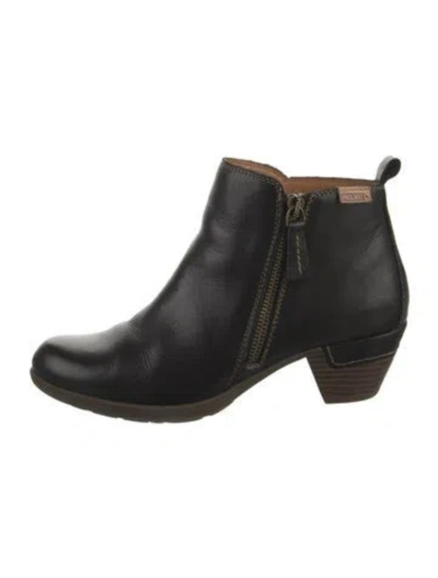 Pre-owned Pikolinos Leather Boots In Black
