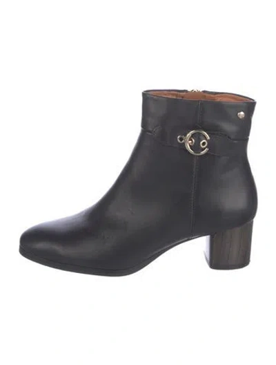Pre-owned Pikolinos Leather Boots In Black