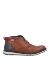Pikolinos Man Ankle Boots Brown Size 6 Leather
