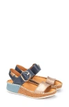 Pikolinos Marina Wedge Sandal In Gray