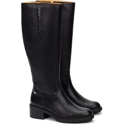 Pikolinos Medina Knee High Boot In Black