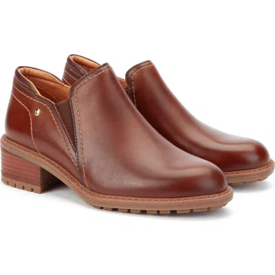 Pikolinos Medina Leather Bootie In Brown