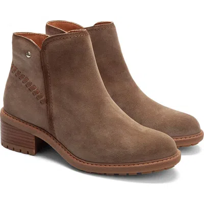 Pikolinos Medina Leather Bootie In Brown