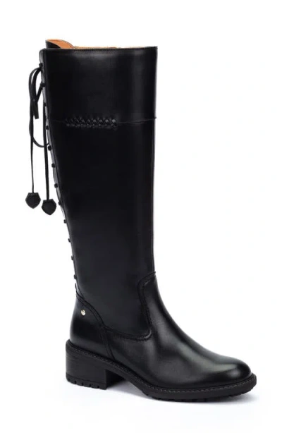 Pikolinos Medina Riding Boot In Black