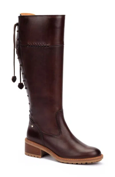 Pikolinos Medina Riding Boot In Brown