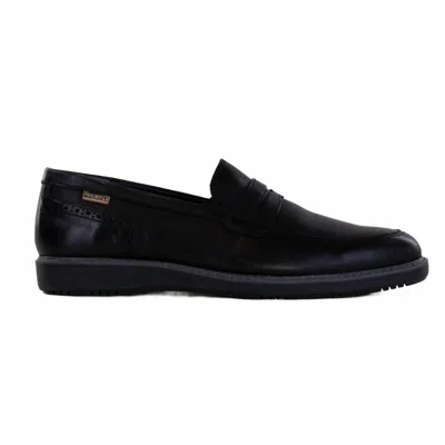 Pikolinos Men's Avila Leather Shoe In Black