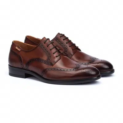 Pikolinos Men Bristol Lace-up Shoes In Cuero In Multi