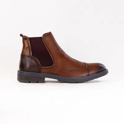 Pikolinos Men's York Chelsea Boots In Cuero Leather In Brown