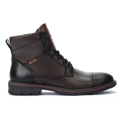 Pikolinos Men's York M2m Lace-up Boots In Seamoss In Brown