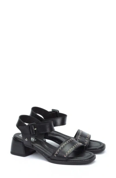 Pikolinos Oliva Ankle Strap Sandal In Black