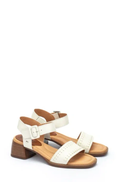 Pikolinos Oliva Ankle Strap Sandal In Nata