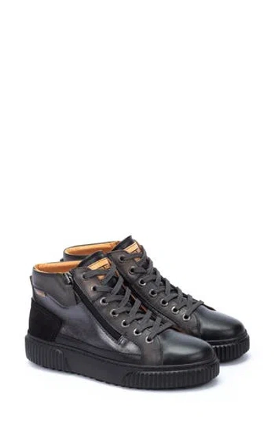 Pikolinos Riells High Top Sneaker In Black