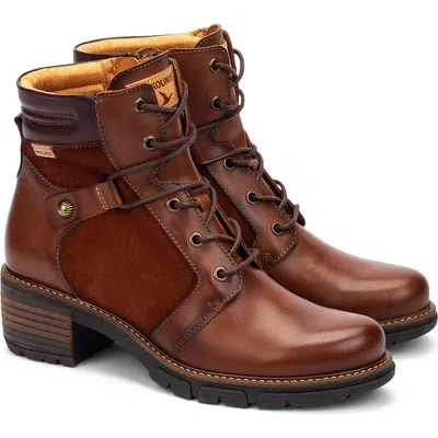 Pikolinos San Sebastia Bootie In Burgundy