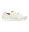 Pikolinos Soller W8b-6531 Sneakers Women's Ivory Leather Shoes Zap425 In White