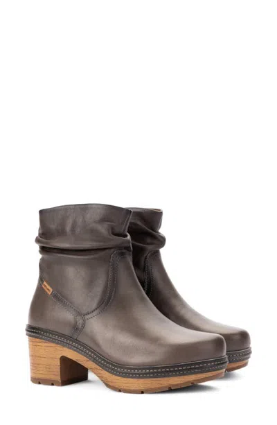 Pikolinos Sort Platform Bootie In Brown