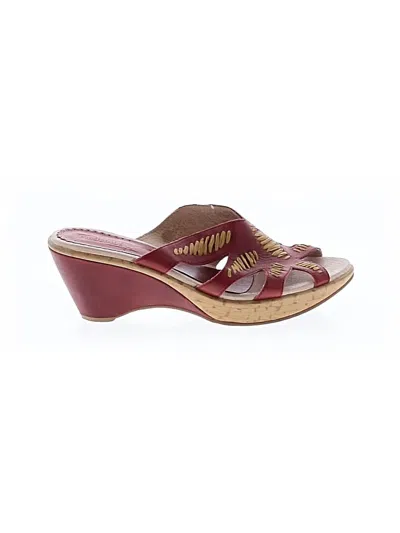 Pre-owned Pikolinos Wedges In Red