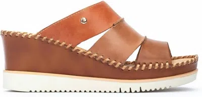 Pikolinos Women's Aguadulce Wedge Sandals In Brandy