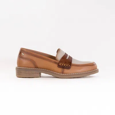 Pikolinos Women's Aldaya Penny Loafer In Almond In Brown