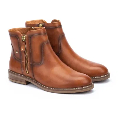 Pikolinos Women's Aldaya Short Ankle Boots In Brandy In Brown