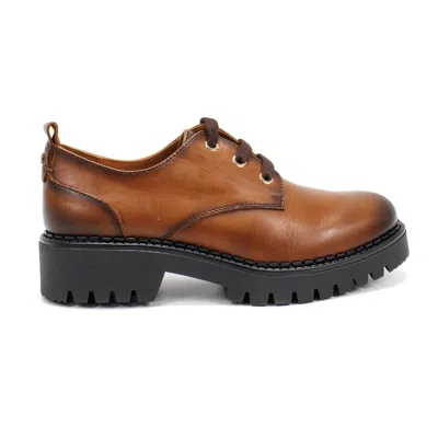 Pikolinos Women's Aviles W6p Platform Lace-up Shoes In Cuero In Multi