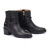 Pikolinos Women's Bacarot Slouch Ankle Boots In Black In Black