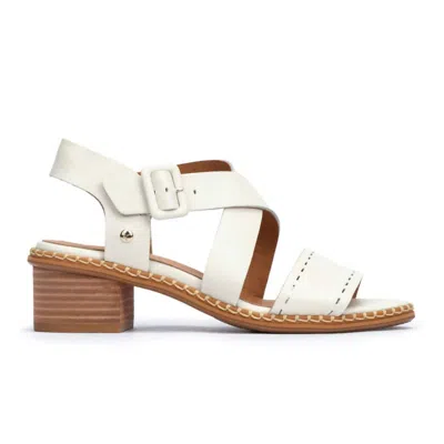 Pikolinos Women's Blanes Heeled Sandal In Nata In Multi