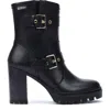 Pikolinos Women's Cervera Heel Boot In Black In Black