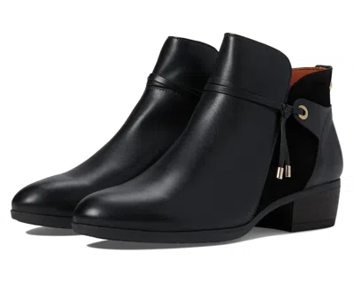 Pikolinos Women's Daroca Ankle Boot With Straps In Black