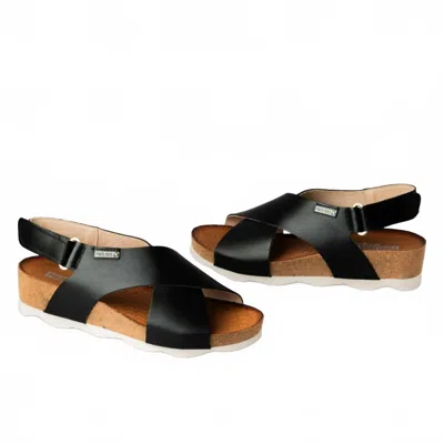 Pikolinos Women's Mahon Sandal In Black
