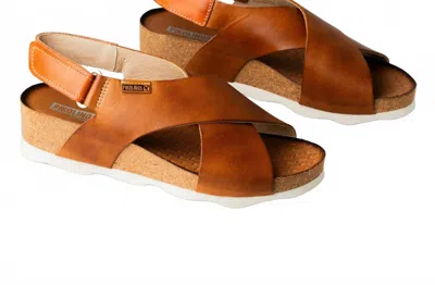 Pikolinos Women's Mahon Sandal In Brandy In Brown