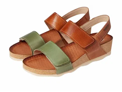 Pikolinos Women's Mahon Sandal In Mint Green