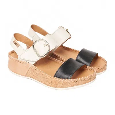Pikolinos Women's Marina Wedge Sandals In Black