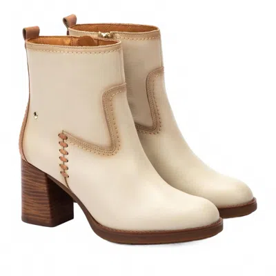 Pikolinos Women's Palencia Heeled Boots In Marfil In Multi