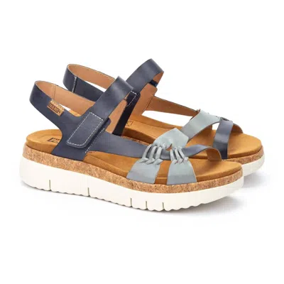 Pikolinos Women's Palma Sandal In Denim In Multi