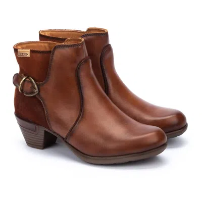 PIKOLINOS WOMEN'S ROTTERDAM ANKLE BOOTS IN CUERO
