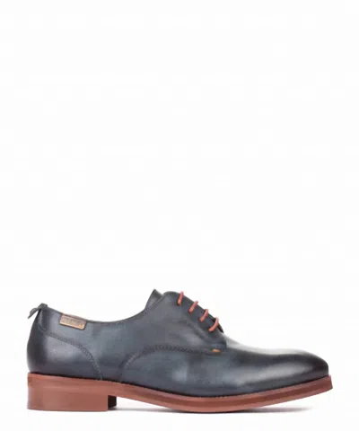 Pikolinos Women's Royal Leather Lace Up Shoe In Black
