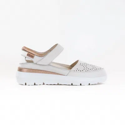 Pikolinos Women's Rueda Velcro Trainer Shoes In Off White