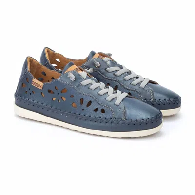 Pikolinos Women's Soller Sneaker In Blue In Gray