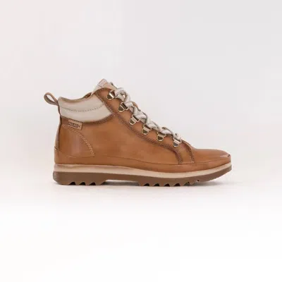 Pikolinos Women's Vigo Ankle Boots In Almond In Pink