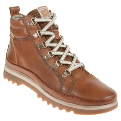 Pikolinos Women's Vigo Lace-up Boots In Brandy In Brown