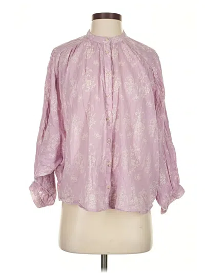 Pre-owned Pilcro 3/4 Sleeve Blouse In Pink