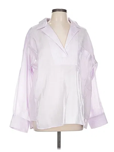 Pre-owned Pilcro 3/4 Sleeve Blouse In White